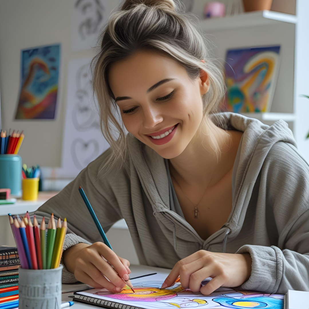 Coloring as a Screen-Free Activity for Kids