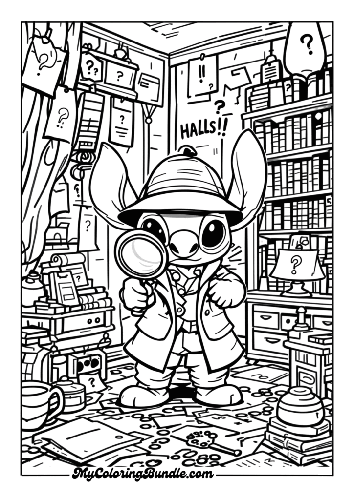 Stitch Detective Mystery