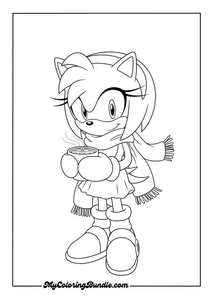 Amy in Winter