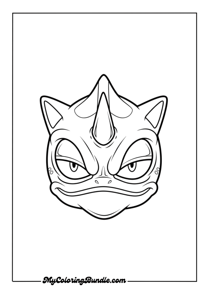 Espio the Chameleon mask