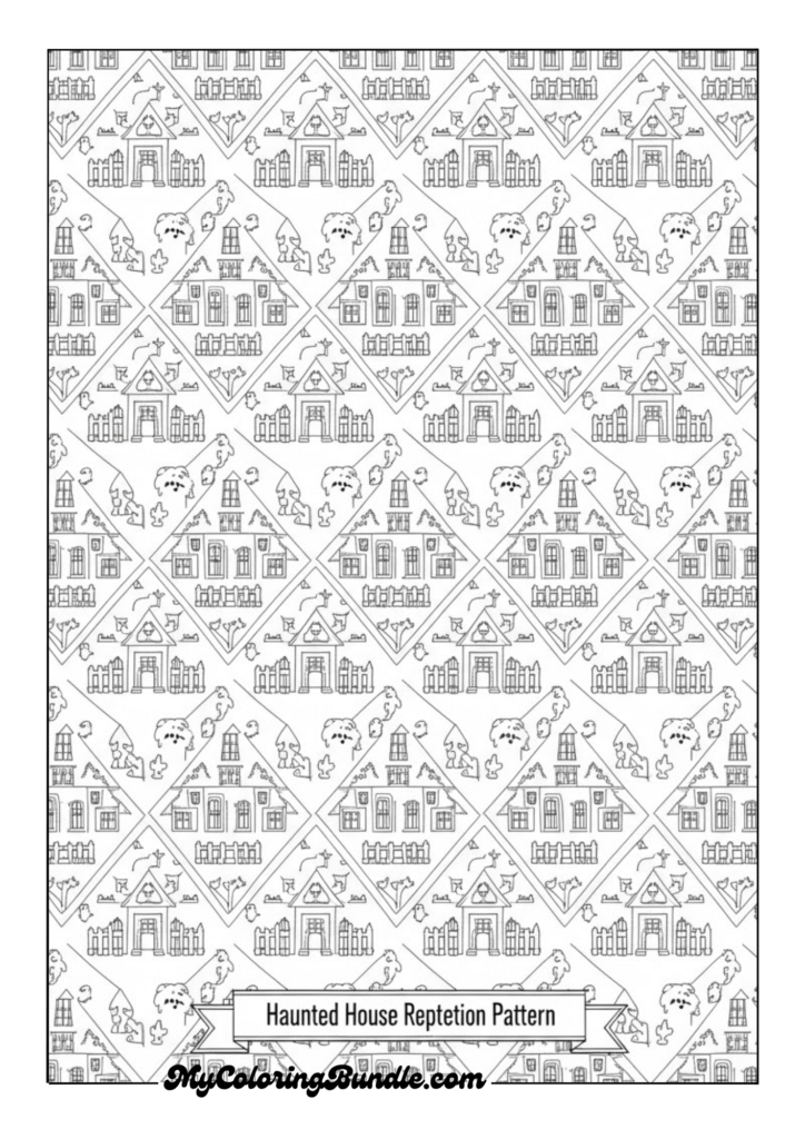 Haunted House Repetition Pattern