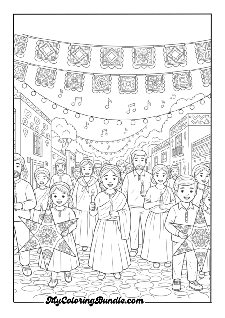 Mexican Las Posadas Celebration