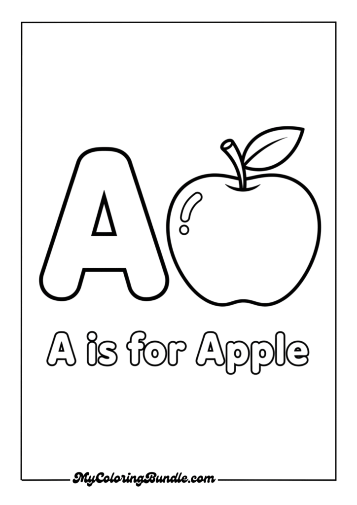 A is for Apple