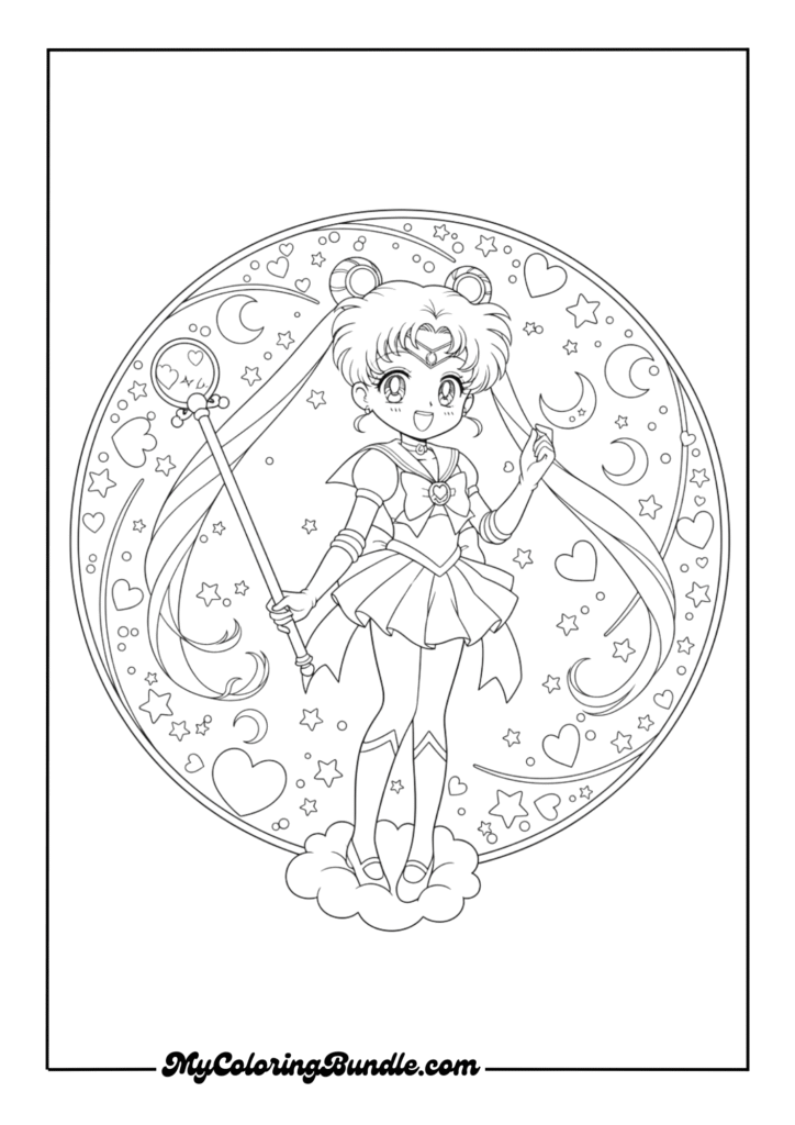 Sailor Chibi Moon Cute Pose