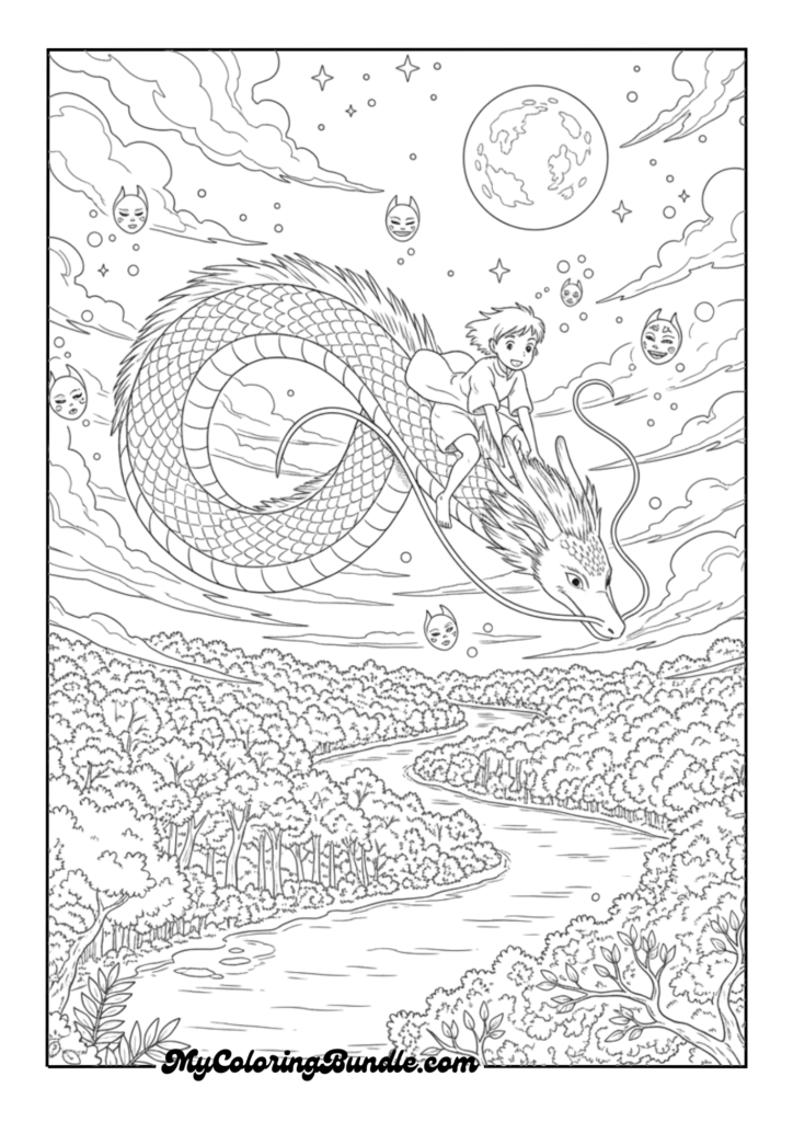 Spirited Away_ Chihiro and Haku