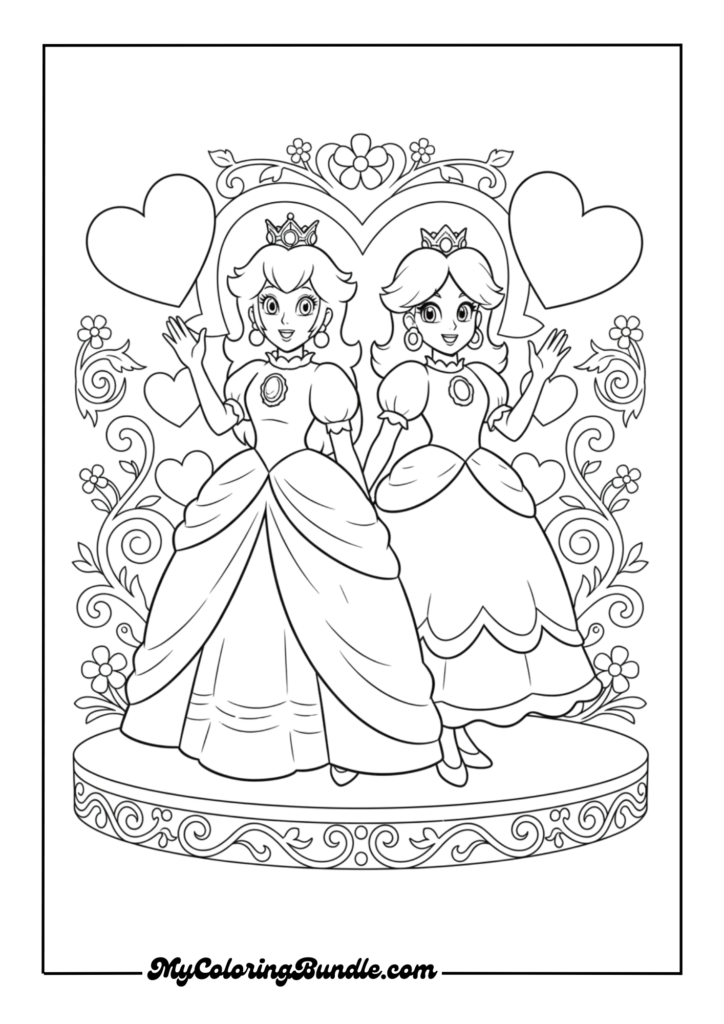 Royal Best Friends Pose