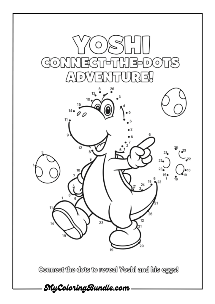 Yoshi Connect-the-Dots Adventure