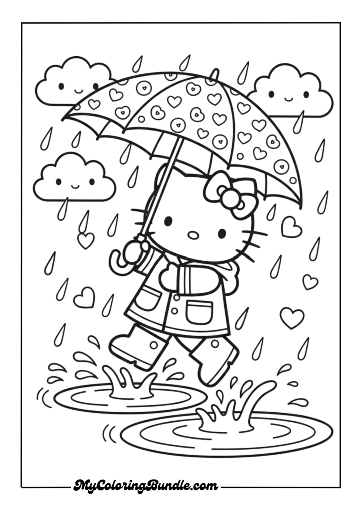 Hello Kitty Rainy Day Fun