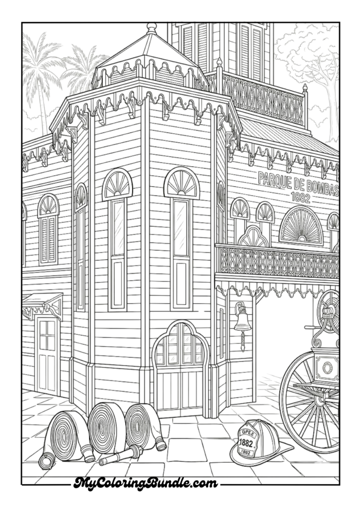 Architectural Detail Close-Up