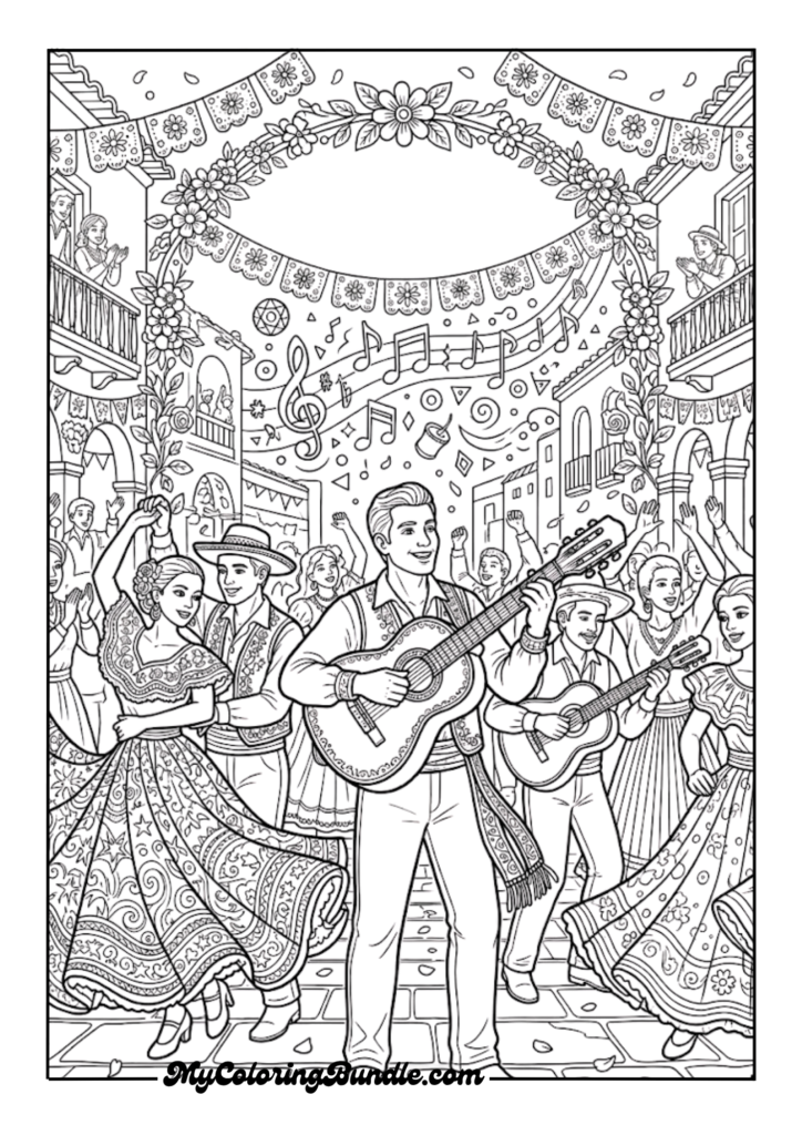 Festival Celebration Scene