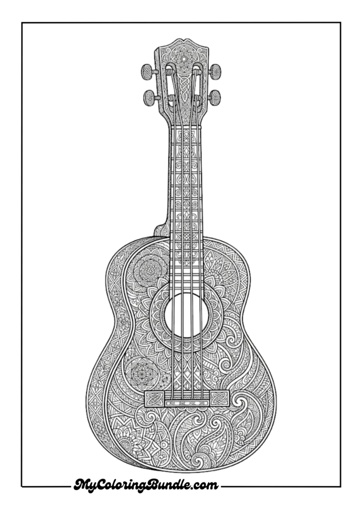 Intricate Decorative Cuatro (Advanced)