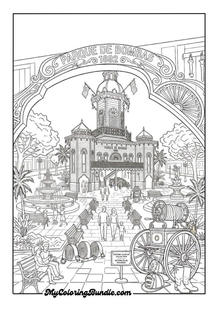 Plaza Las Delicias Setting