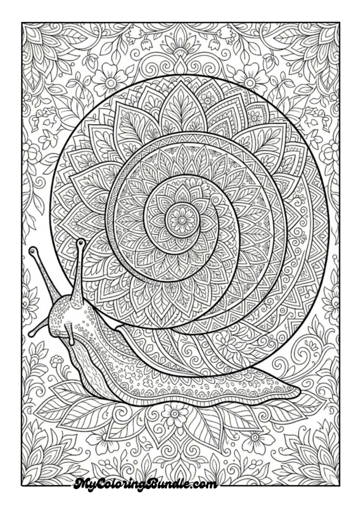 Snail Shell Mandala