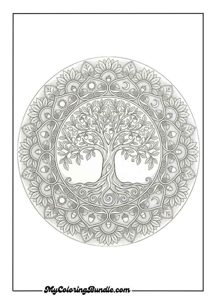 Tree of Life Mandala