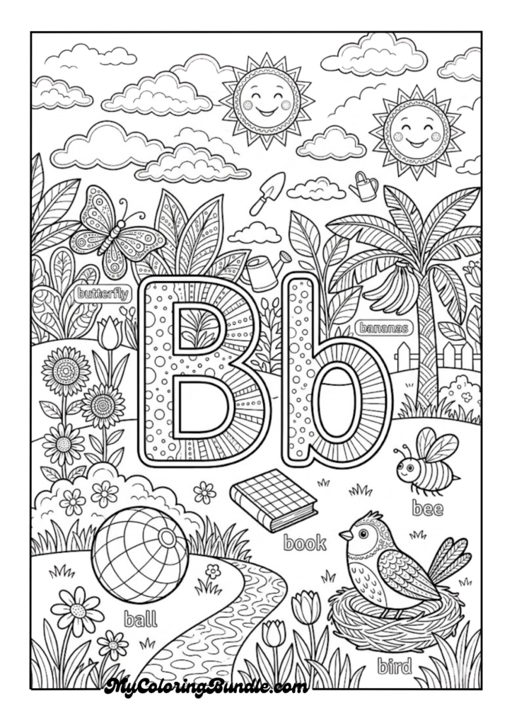 Alphabet Learning Garden