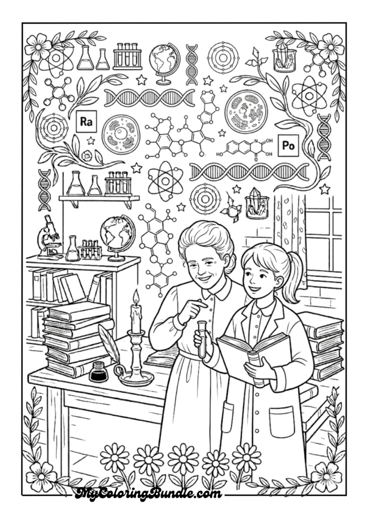 “Girls Can Be Scientists” Page