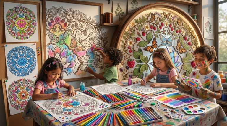How Coloring Boosts Creativity in Kids