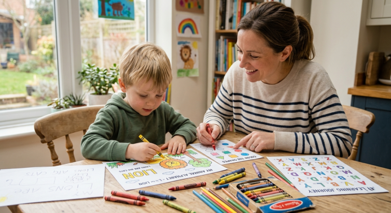 How Parents Can Use Coloring for Learning