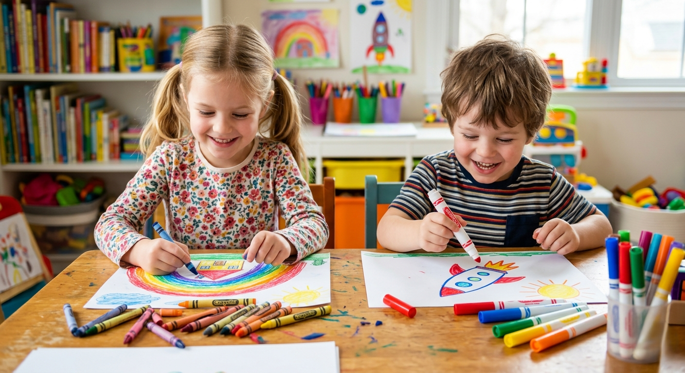 Crayons vs Markers: What’s Better for Kids?